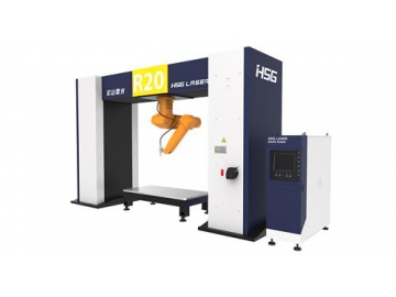 Máquina de corte laser robotizado 3D