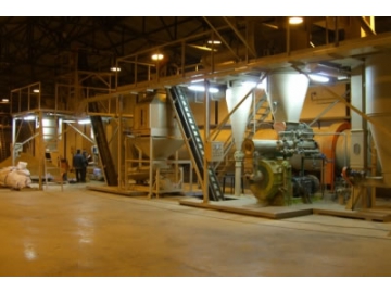 Línea para pellet de 2T/H