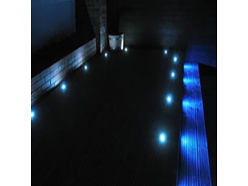 Luz LED bajo consumo de exterior para piso deck SC-B101B