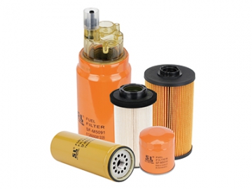 Filtros de combustible para maquinaria pesada