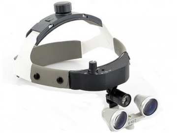 Lámpara frontal LED con lupas binoculares