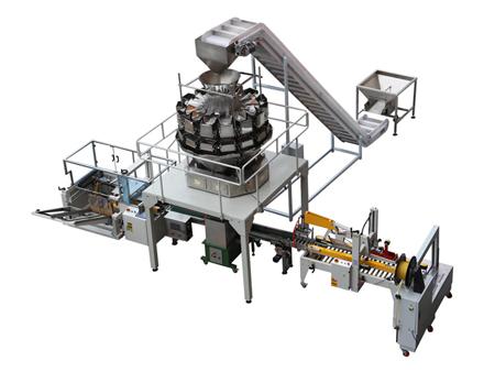Envasadora de tuercas (para cajas grandes de cartón), MK-LS-AC