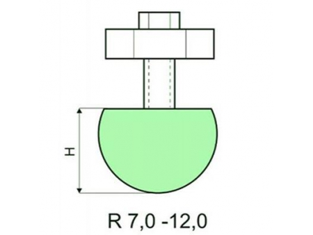 Punzones de radio con soporte R 7-50, Utillaje para plegadora Trumpf