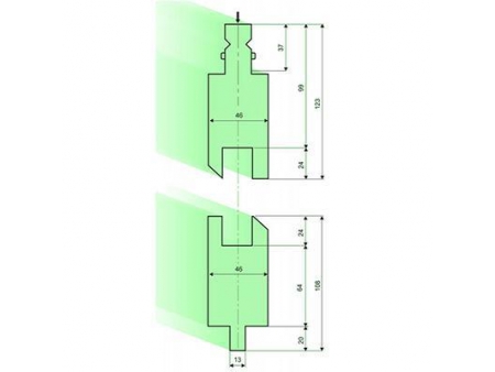 Soporte para insertos para Z, Utillaje para plegadora Trumpf