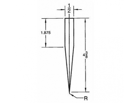 Set de punzón y matriz para aeronaves