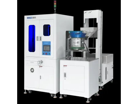 Máquina de inspección óptica (plato de indexación rotativa)