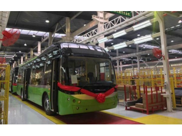 Línea de fabricación de autobuses