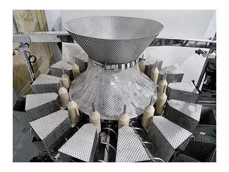 Pesadora Multicabezal con Alimentador de Tornillo JW-AR para Alimentos Húmedos o Viscosos（14 cabezales;10-1500g;2.5L)