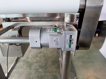 Detector de metales con cinta transportadora, para bolsa stand up