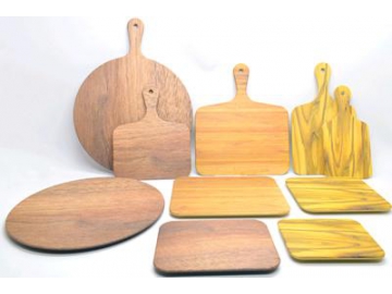Vajilla estilo madera