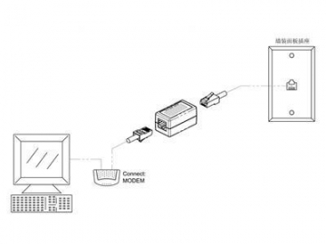 Adaptador telefónico, para Estados Unidos