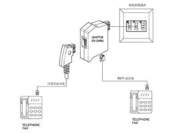 Adaptador telefónico, para Alemania