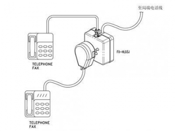 Adaptador telefónico, para Países Bajos