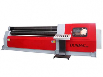 Cilindro curvador hidráulico de 4 rodillos