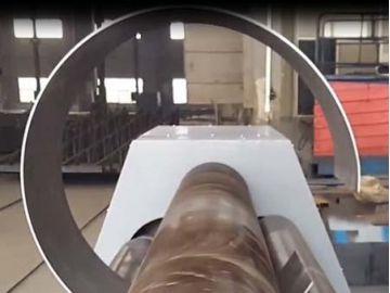 Cilindro curvador hidráulico de 4 rodillos