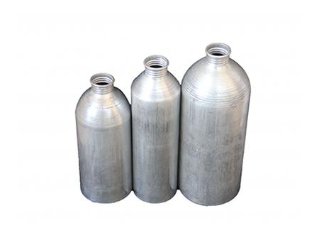 Botella y aerosol de aluminio
