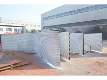 Pared de membranas para sistemas de calderas industriales