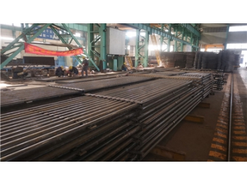 Pared de membranas para sistemas de calderas industriales
