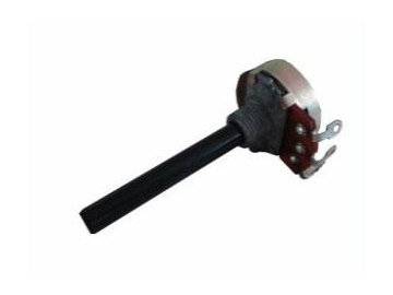 Potenciómetro rotatorio 24mm de eje redondo,WH0241