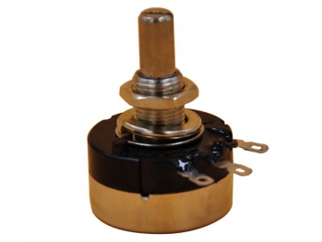 Potenciómetro rotatorio 24mm de eje metal, serie RV24