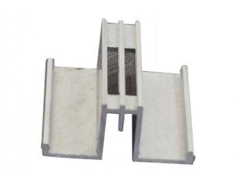 Riel de aluminio para cortina