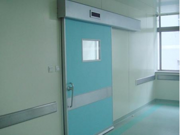 Puerta corredera automático para sala limpia