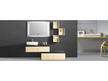 Mueble de Baño Modular con Espejo LED Flotante - IL1971