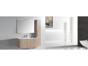 Conjunto Mueble de Baño - IL2506 L, con 2 Puertas 4 Cajones - IL2506