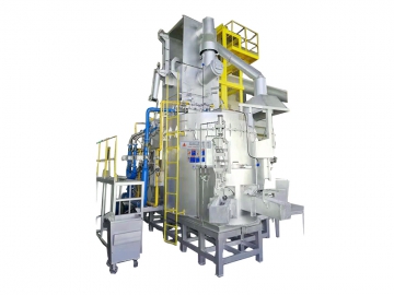 Horno tipo torre de fundición y mantenimiento de aluminio para fundición de presión Horno tipo torre de fundición y mantenimiento de aluminio para fundición de presión