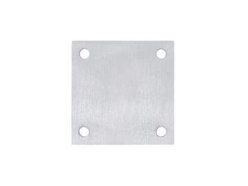 Placa de montaje, acero inoxidable