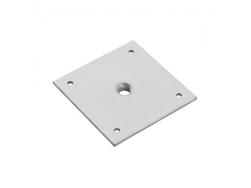 Placa de montaje, acero inoxidable