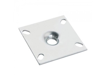 Placa de montaje, acero inoxidable