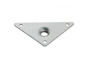 Placa de montaje, acero inoxidable