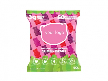 Línea automática de pesaje y envasado de gomitas