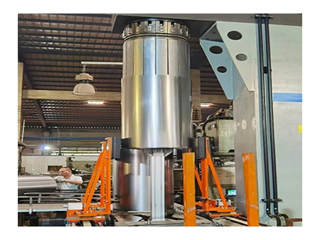 Máquina de producción de tambor de acero cónico