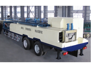 Máquina formadora de techos curvos de acero BH-914-610