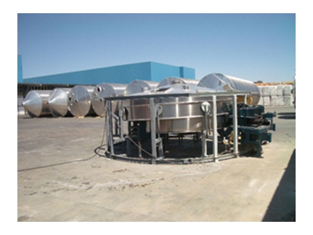 Máquina formadora de silos espirales en acero inoxidable SM-40