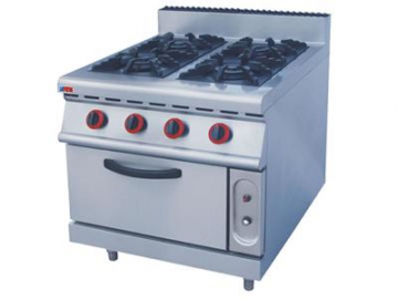 Cocina de gas con horno