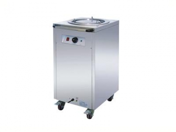 Dispensador de platos calientes