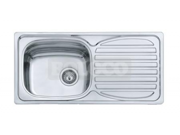 Fregadero de una tina de acero inoxidable BL-906