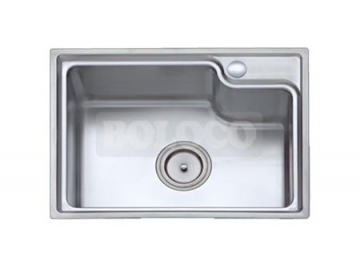 Fregadero de una ponchera de acero inoxidable BL-628