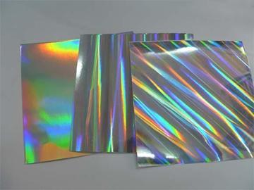 Cartulina holográfica de transferencia térmica