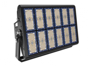 Reflector LED de doce módulos de 600 Watt