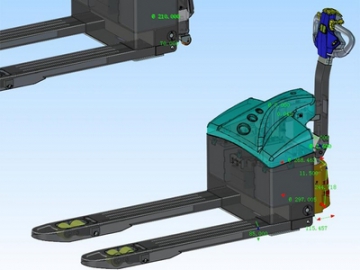 Transpaleta eléctrica 1.3-1.5t