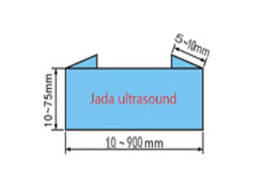 Máquina de corte por ultrasonidos para etiquetas