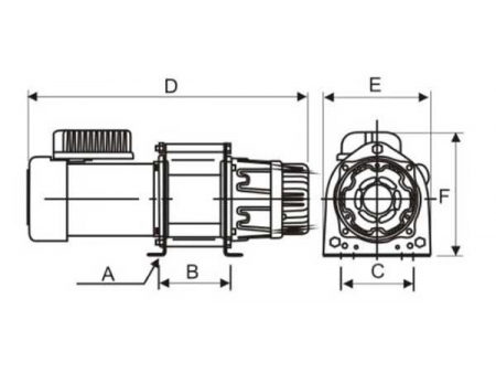 Winche Eléctrico, 200-300KG