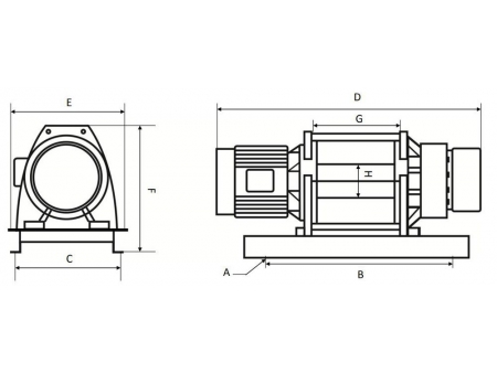 Cabrestante Eléctrico, 5000-10000KG