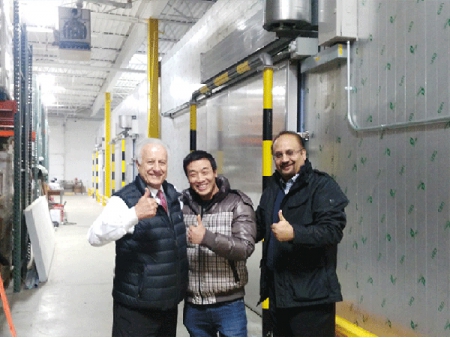 Cámara Frigorífica para Cliente en Chicago, USA