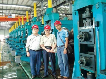 Línea de Producción de Tuberías ERW - ERW660; Línea de Producción de Tubos Electrosoldados; Tubos Soldados por Resistencia Eléctrica Línea de Producción de Tuberías ERW - ERW660; Línea de Producción de Tubos Electrosoldados; Tubos Soldados por Resistencia Eléctrica