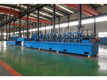 Línea de Producción de Tuberías ERW - ERW76; Línea de Producción de Tubos Electrosoldados; Tubos Soldados por Resistencia Eléctrica Línea de Producción de Tuberías ERW - ERW76; Línea de Producción de Tubos Electrosoldados; Tubos Soldados por Resistencia Eléctrica